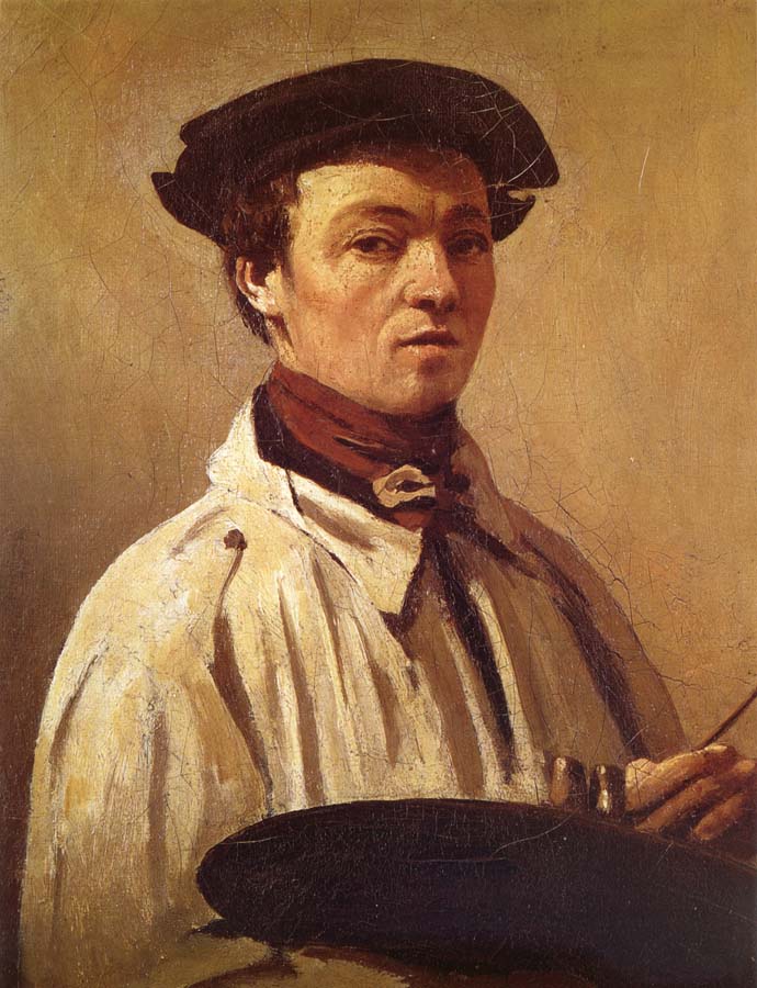 Corot Camille Self-portrait